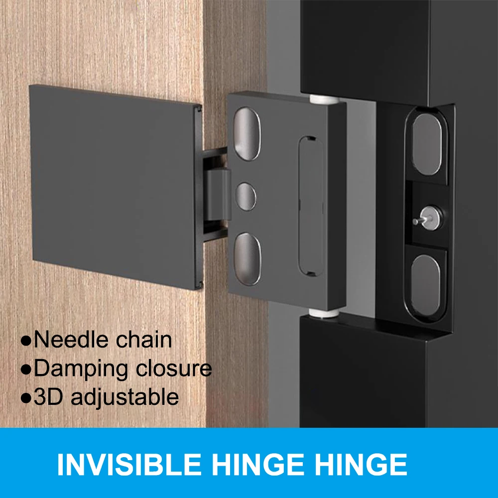 Invisible Cabinet Hinge,Heavy  - огляд і ціна Furniture Screw Type