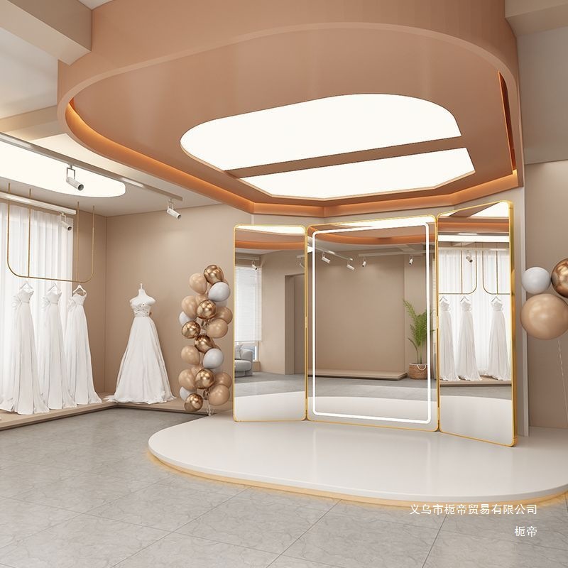 Wedding Shop Three-sided Mirro - огляд і ціна Furniture For Hardware Shop