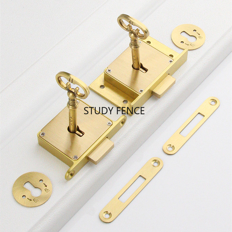 1PC Antique Metal Drawer Lock  - огляд і ціна Furniture Hardware Lock