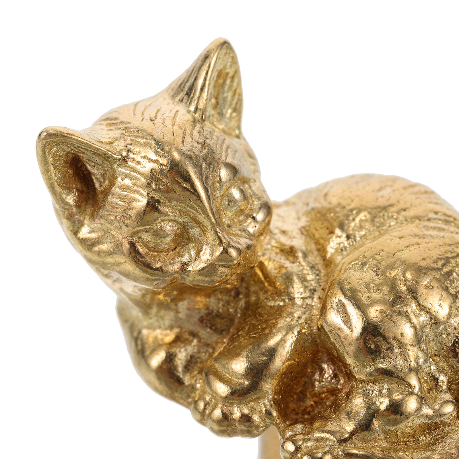 Cat Brass Door Handle Unique D - огляд і ціна Unique Furniture Hardware
