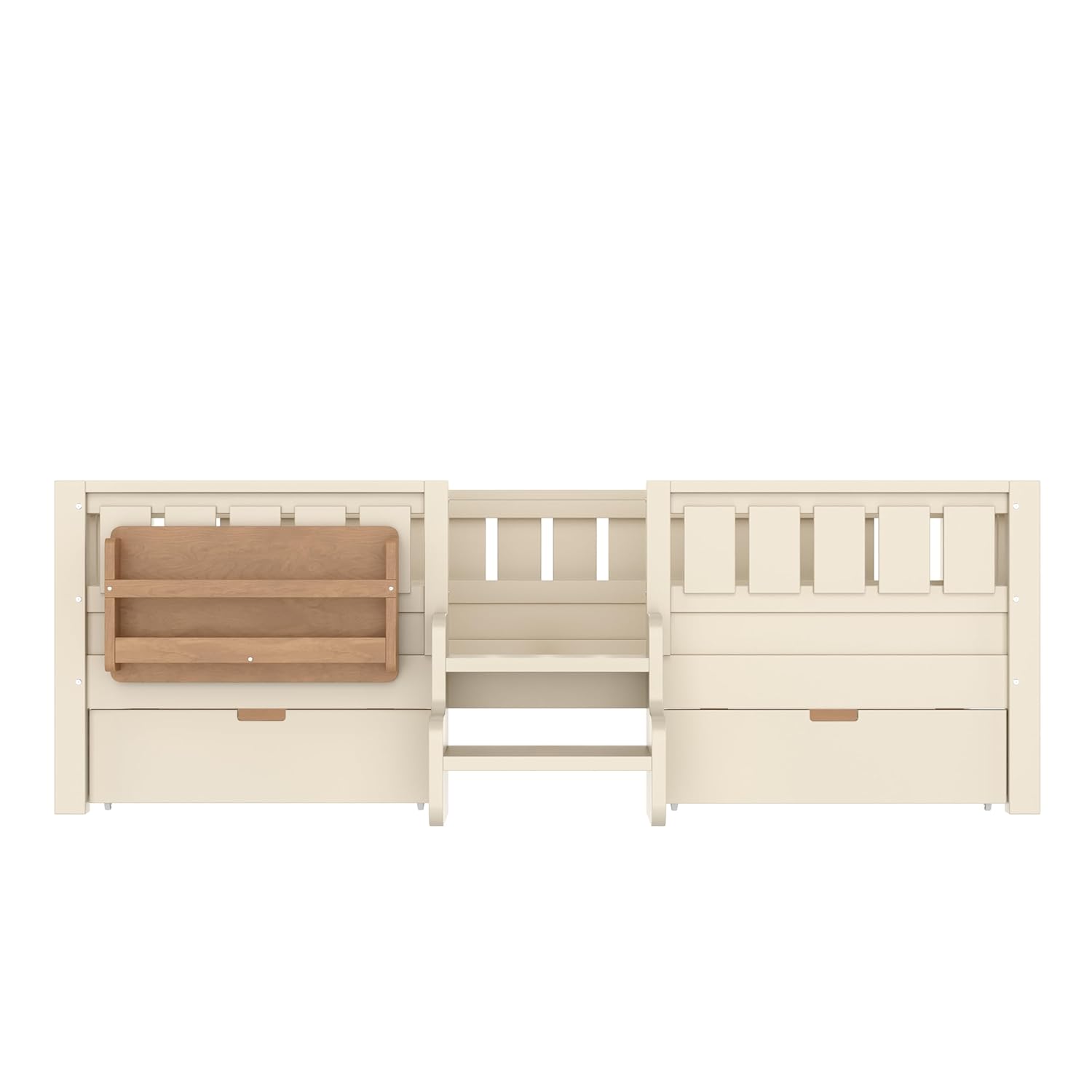 Twin Kids Bed with High Rails  - огляд і ціна Drawer Slide Pair