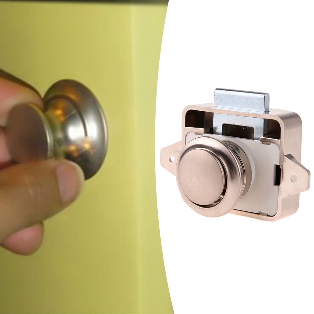 1PC Mini Push Lock Button Catc - огляд і ціна Furniture Hardware China
