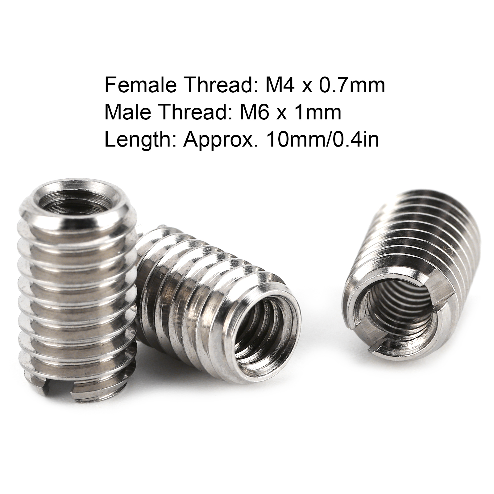 10Pcs Reducer Nuts Male Female - огляд і ціна Furniture Hardware Threaded Inserts