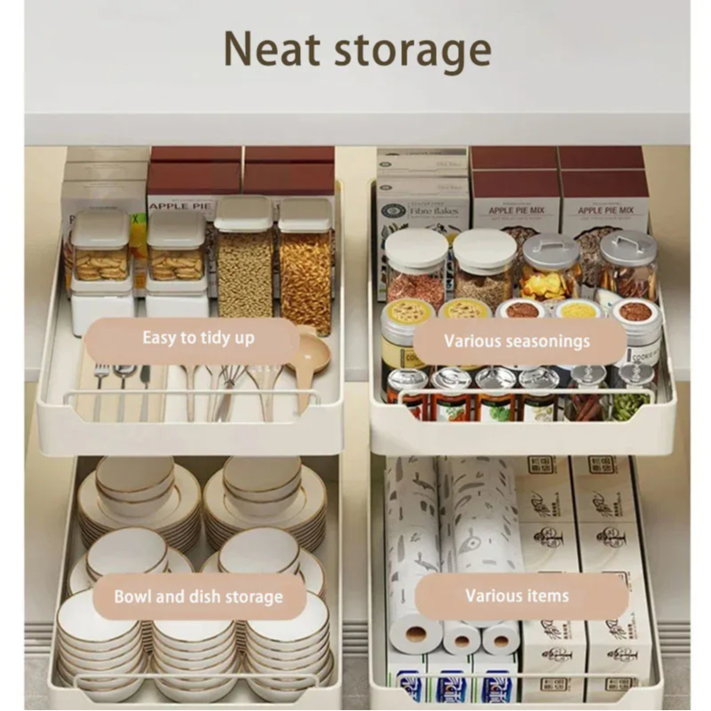 New Kitchen Storage Rack with  - огляд і ціна Drawer Slide Pair