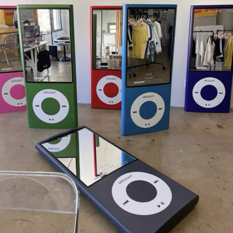 Retro Full-length Mirror Full- - огляд і ціна Furniture For Hardware Shop