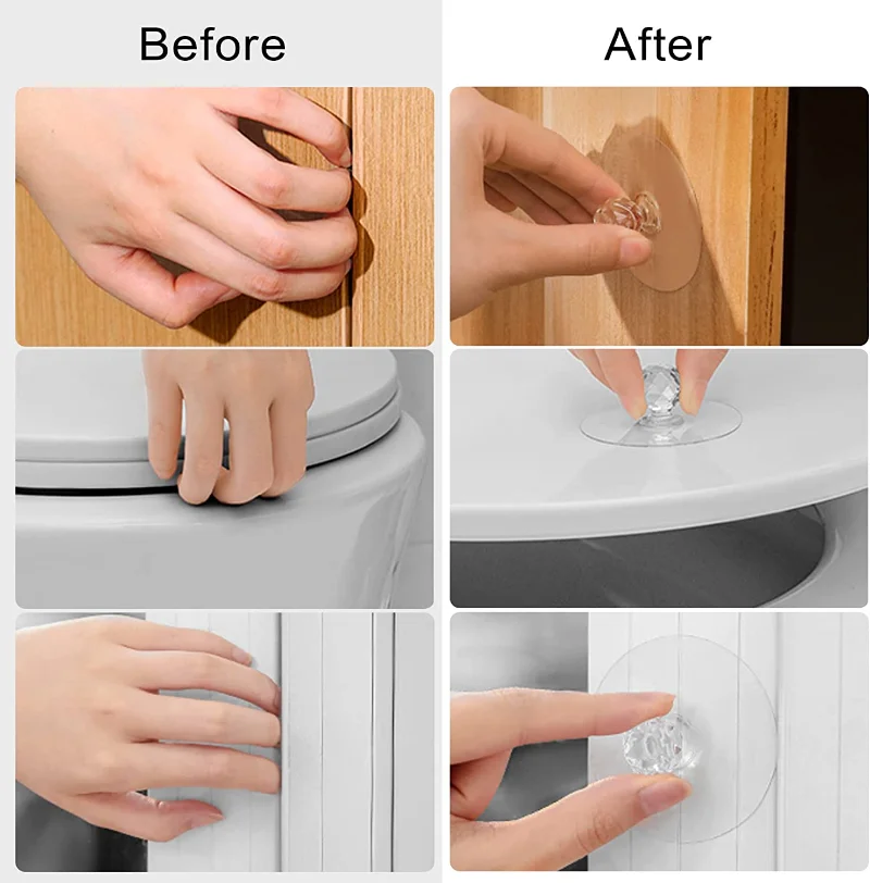 2/10Pcs Punch-free Drawer Knob - огляд і ціна Furniture Hardware China