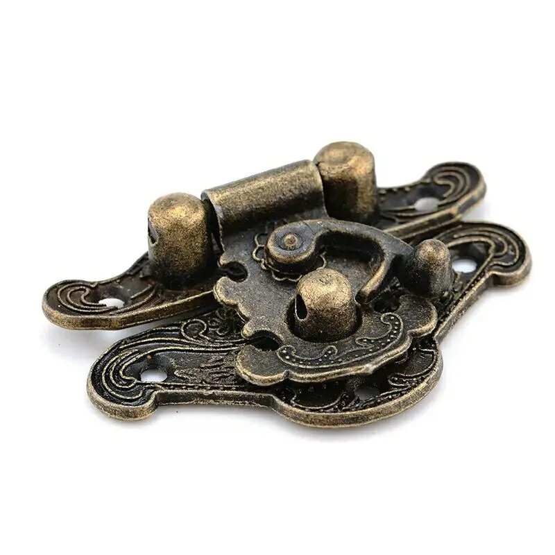 5-20pcs Vintage Metal Hasp Lat - огляд і ціна Furniture Hardware Screws