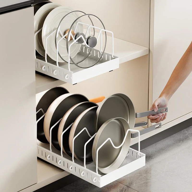 Adjustable Pull Out Pot Rack w - огляд і ціна Drawer Slide Pair