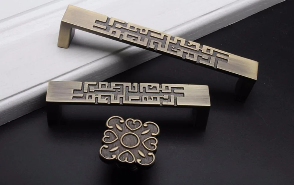 2 pcs Chinese Style Drawer Dra - огляд і ціна Unique Furniture Hardware