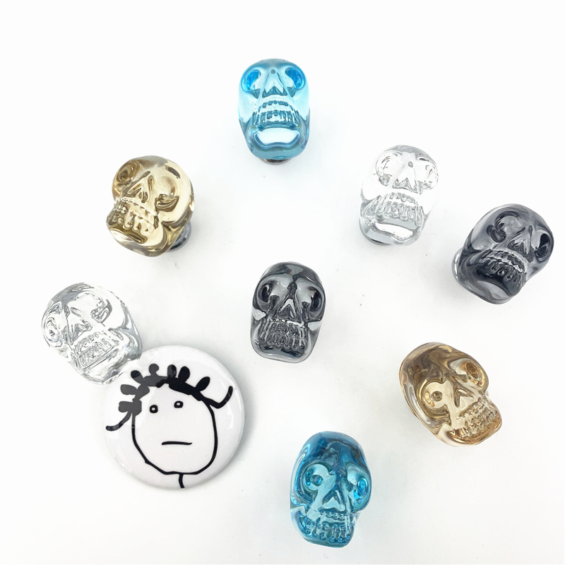 LCH  Clear Crystal Skull Shape - огляд і ціна Unique Furniture Hardware