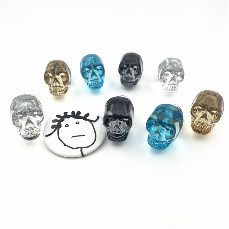 LCH  Clear Crystal Skull Shape - огляд і ціна Unique Furniture Hardware