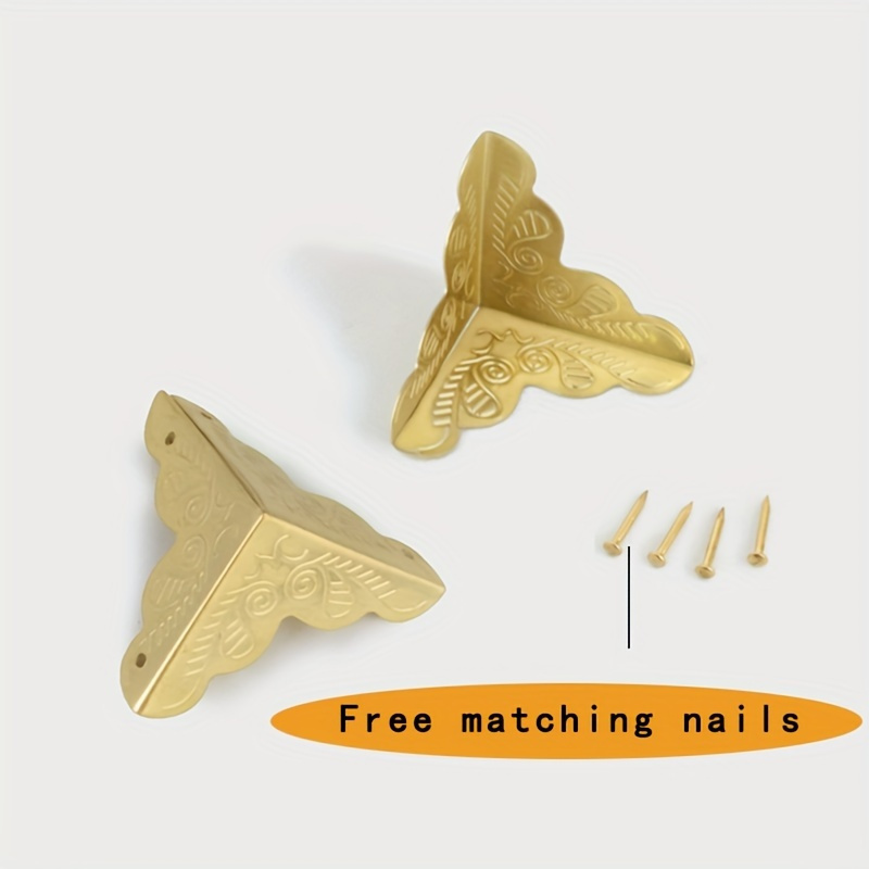 Box Corner Protectors Metal Ca - огляд і ціна Furniture Hardware Screws