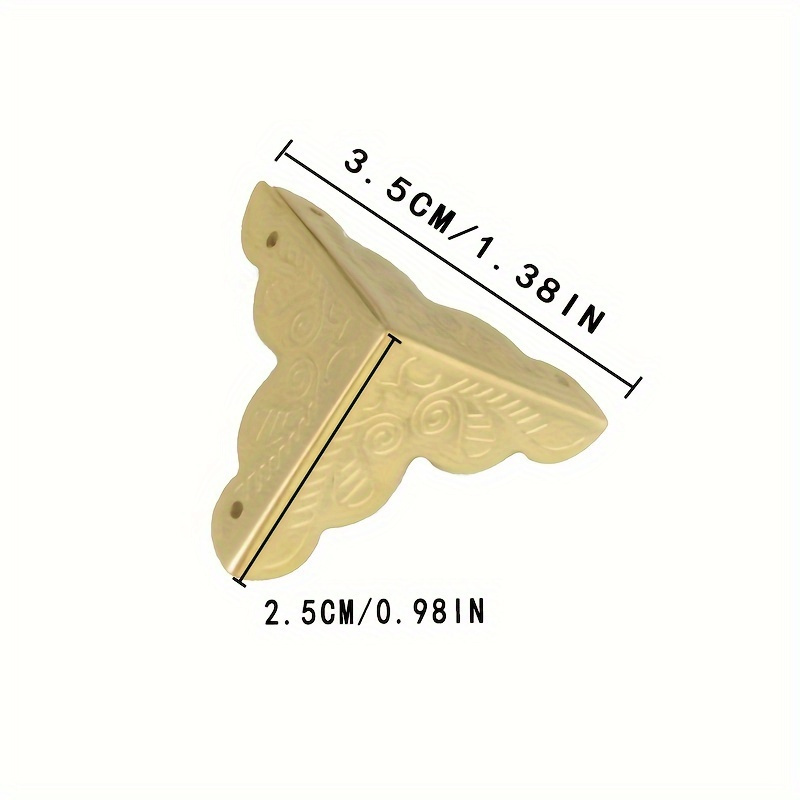 Box Corner Protectors Metal Ca - огляд і ціна Furniture Hardware Screws