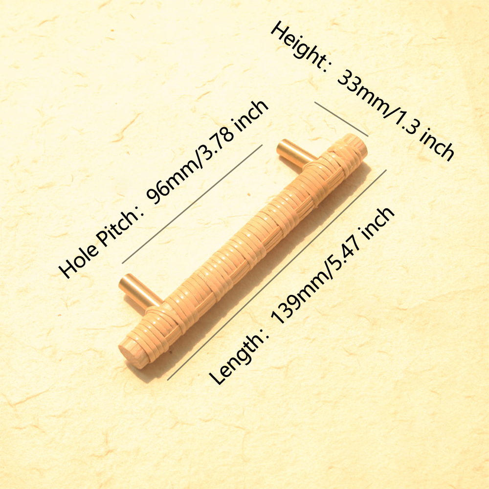Wooden Rattan Cabinet Door Han - огляд і ціна Unique Furniture Hardware