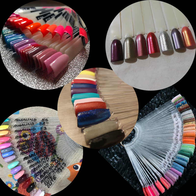 4Color 50pcs False Nail Tips F - огляд і ціна Furniture Hardware Nails