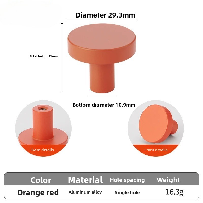 Morandi Color Orange/Pink Cabi - огляд і ціна Furniture Hardware China