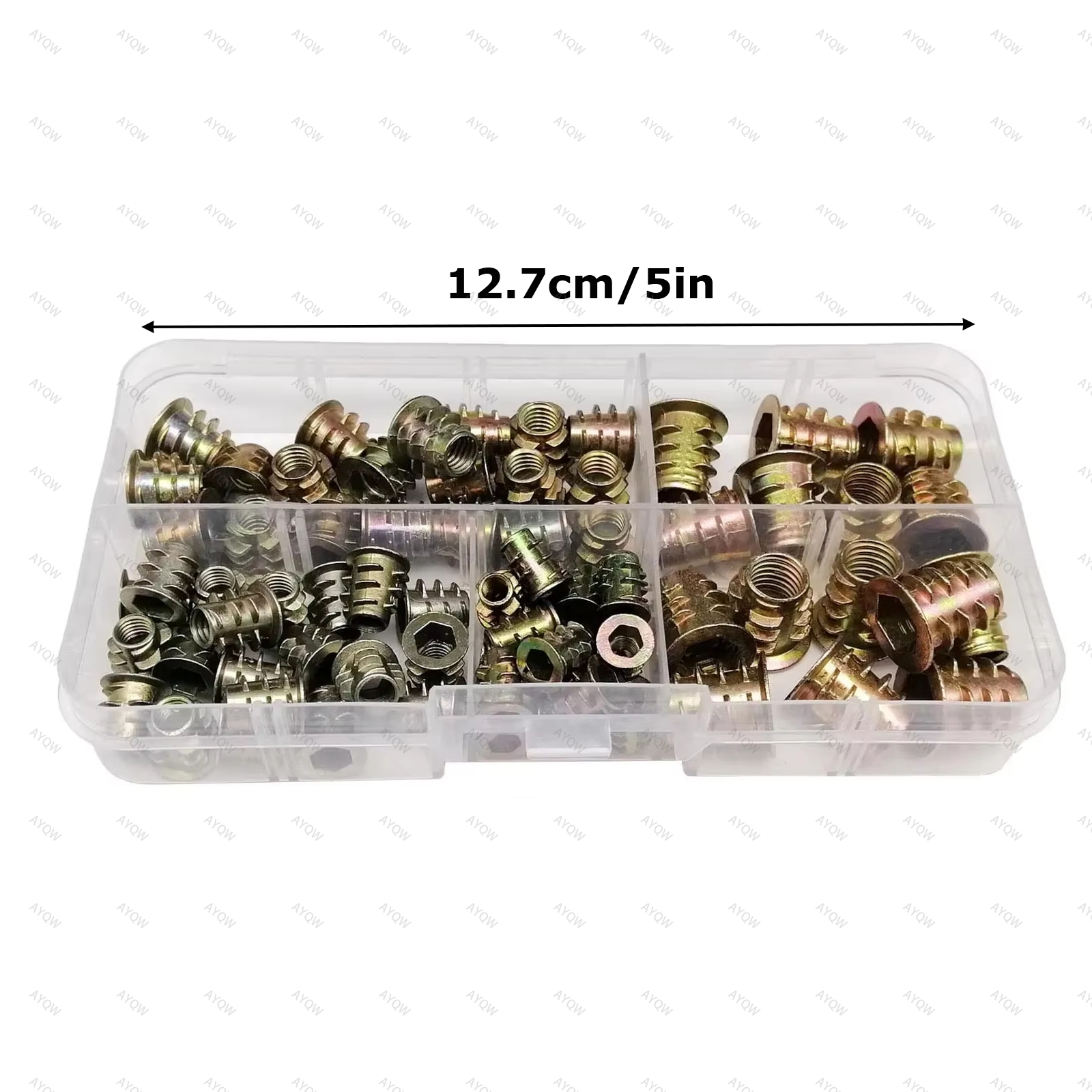 75-Piece M4M5M6M8 Threaded Ins - огляд і ціна Furniture Hardware Threaded Inserts