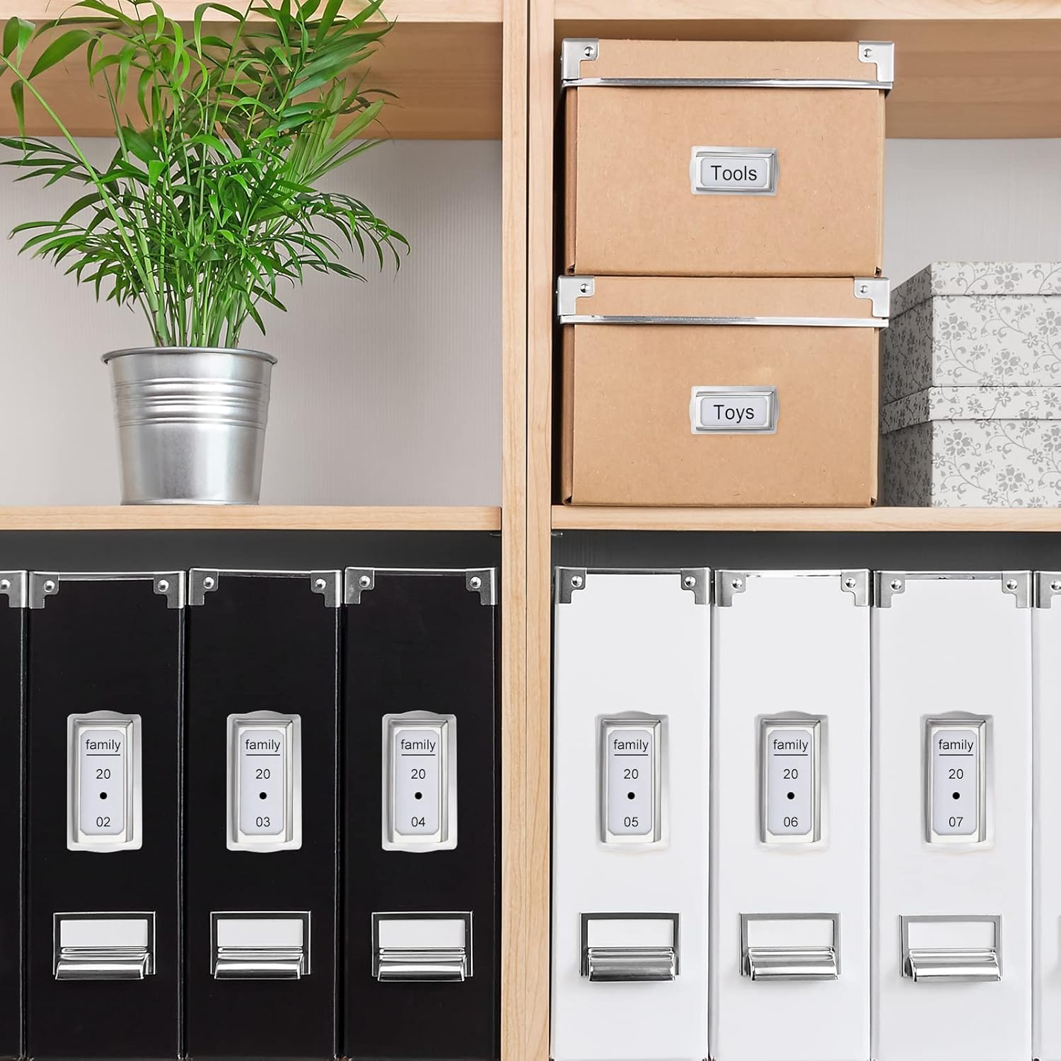Self Adhesive Metal Bookplates - огляд і ціна Drawer Organizer Peg